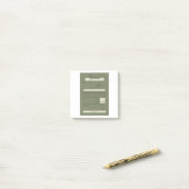 Post-it® facture (Sur un bureau)