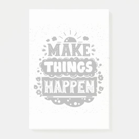 Post-it® Faire bouger les choses (Devant)