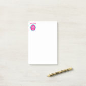 Post-it® Faire du yoga (Sur un bureau)