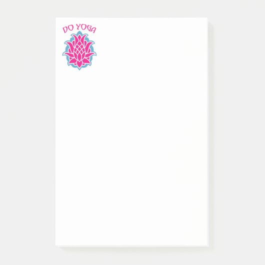 Post-it® Faire du yoga (Devant)