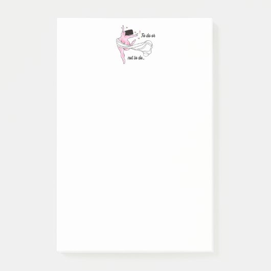 Post-it® "Faire ou ne pas faire..." (Devant)