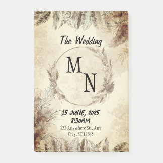 Post-it® Faire-part de mariage