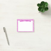 Post-it® Faire que cela se produise - Notes adhésives rayée (Bureau)
