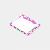 Post-it® Faire que cela se produise - Notes adhésives rayée (Incliné)