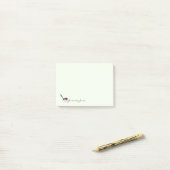 Post-it® Fairy Wren (Sur un bureau)