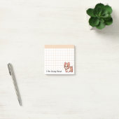 Post-it® Faisant un Super Bouledogue Français (Bureau)