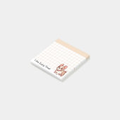 Post-it® Faisant un Super Bouledogue Français (Incliné)