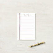 Post-it® Faisons ce pavé de notes collant (Sur un bureau)