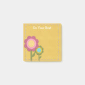 Post-it® Faites de votre mieux Fleur cousue (Devant)