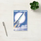 Post-it® Faites le tour de l'Univers ! Inscrivez-vous dès a (Bureau)
