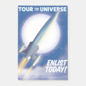 Post-it® Faites le tour de l'Univers ! Inscrivez-vous dès a (Devant)