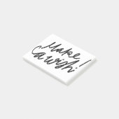 Post-it® Faites un voeu de calligraphie cursive (Incliné)