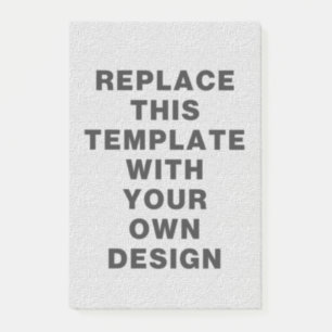 Post-it® Faites votre propre Portrait Orienté 4 x 6 pouces