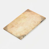 Post-it® Falln a encadré le papier âgé par coins (Incliné)