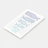 Post-it® Famille Blue Whale (Incliné)