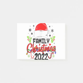 Post-it® Famille Noël 2022 Equipe Correspondante Père Noël