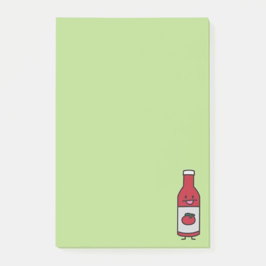 Post-it® Fantaisie de condiment de Tableau de sauce tomate (Devant)