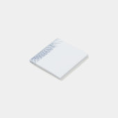Post-it® Fantaisie dynamique Abstrait Tons bleus Art fracta (Incliné)