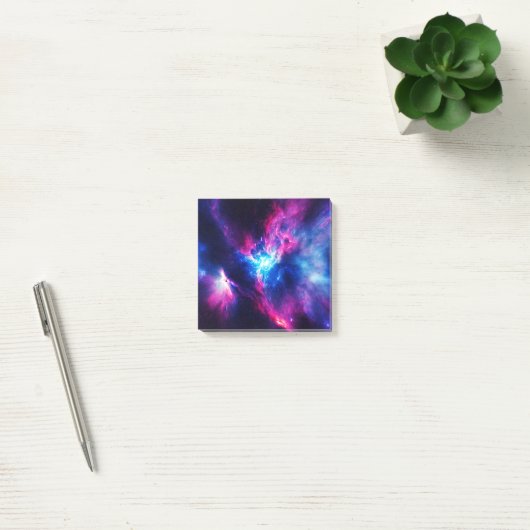 Post-it® Fantastique Nebula Espace Abstrait 7 (Bureau)