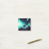 Post-it® Fantastique Nebula Espace Abstrait 8 (Sur un bureau)