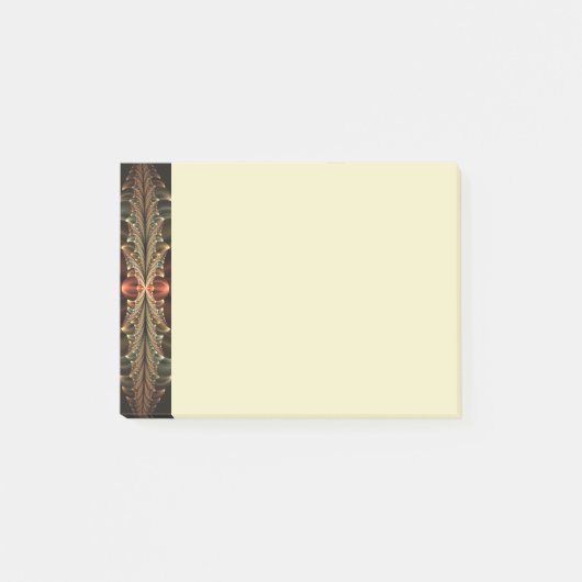 Post-it® Fantasy Construction Shiny Abstract Fractal Art (Devant)