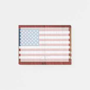 Post-it® Farms   American Flag Barn Mural