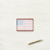 Post-it® Farms | American Flag Barn Mural (Sur un bureau)