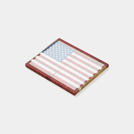 Post-it® Farms | American Flag Barn Mural (Incliné)