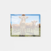 Post-it® Farms | Brown cow (Devant)