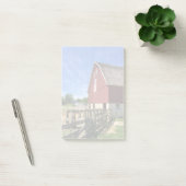 Post-it® Farms | Red Barn With American Flag (Bureau)