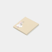 Post-it® Fashion Bride Neutral note carré (Incliné)