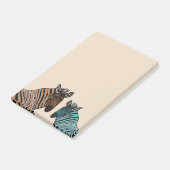 Post-it® Faune de zèbre (Incliné)