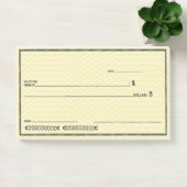 Post-it® Faux chèque en blanc (Bureau)