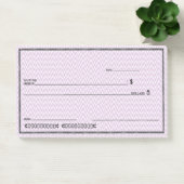 Post-it® Faux chèque en blanc (Bureau)