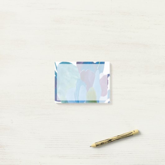 Post-it® Faux Indigo I (Sur un bureau)