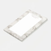 Post-it® Faux Marbre Albâtre Taupe Taupe Tan Moderne (Incliné)