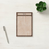 Post-it® Faux Rustic Tree Bark Texture (Bureau)