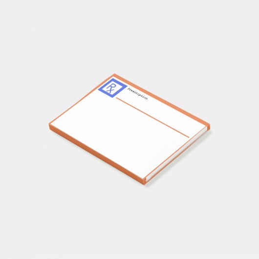 Post-it® Faux RX de prescription (Incliné)