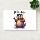 Post-it® Feeling Beaver-tiful - Funny Beaver Graphic (Bureau)