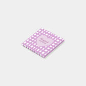 Post-it® Félicitations minimales simples diplôme violet s (Incliné)