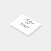 Post-it® Félicitations simples de fin d'études minimal ajou (Incliné)