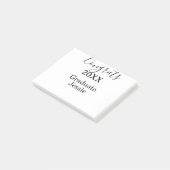 Post-it® Félicitations simples pour la remise des diplômes (Incliné)