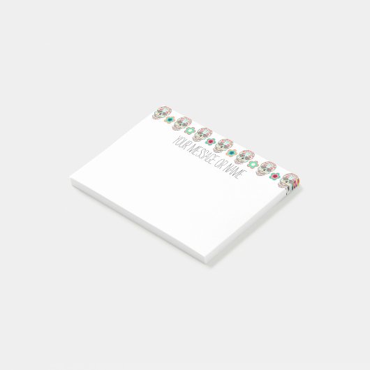 Post-it® Feliz Muertos - notes faites sur commande de (Incliné)