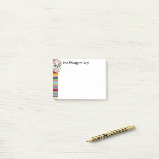 Post-it® Feliz Muertos - notes faites sur commande de (Sur un bureau)
