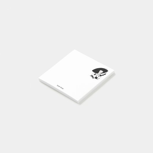 Post-it® Femme Art Déco En Gros Gants Casquettes RL (Incliné)