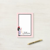 Post-it® Femme Chic (Sur un bureau)