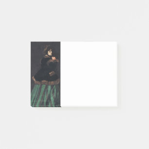 Post-it® Femme Monet en robe verte