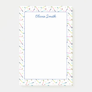 Post-it® Femme Motif de golf personnalisée
