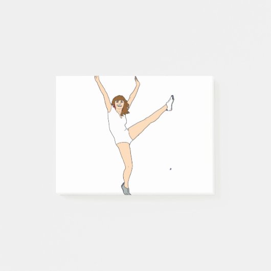 Post-it® Femmes faisant de l'exercice (Devant)