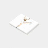 Post-it® Femmes faisant de l'exercice (Incliné)